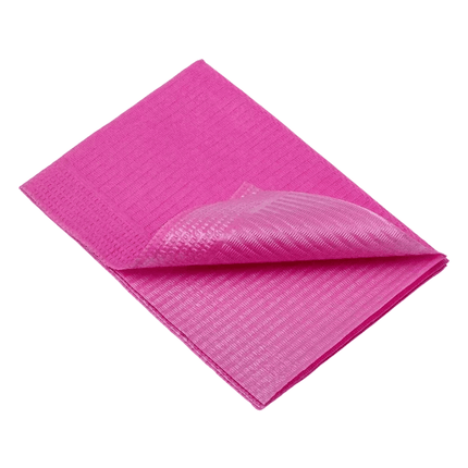 AMPri Dental Einweg Patientenservietten 33 x 45 cm, verschiedene Farben | Karton (4 Packungen)