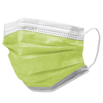 AMPri MED-COMFORT OP Maske Typ IIR, verschiedene Farben | Box (50 Stück)