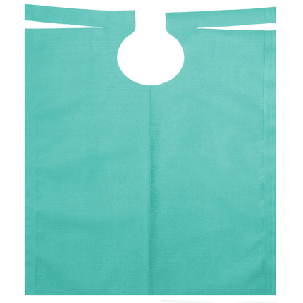 AMPri Patientenumhang mit PE Beschichtung 500 x 600 mm, verschiedene Farben | Rolle (80 Stück)