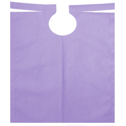 AMPri Patientenumhang mit PE Beschichtung 500 x 600 mm, verschiedene Farben | Rolle (80 Stück)