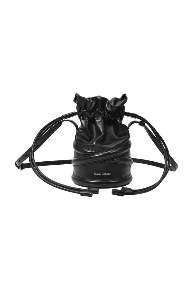 Soft Curve Tasche aus schwarzem Leder