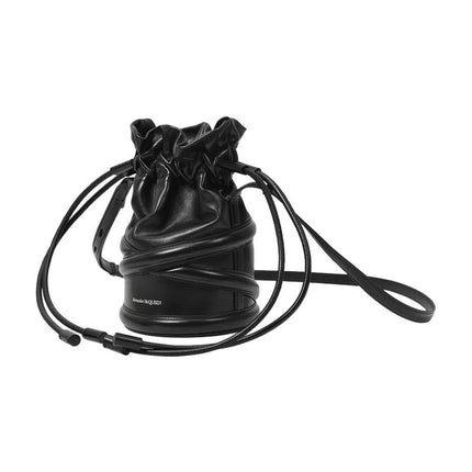 Soft Curve Tasche aus schwarzem Leder