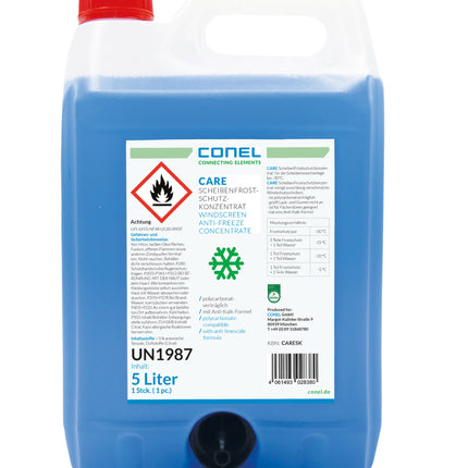 CARE Autoscheibenreiniger 5L Kanister Konzentrat mit Frostschutz -30°C | CONEL