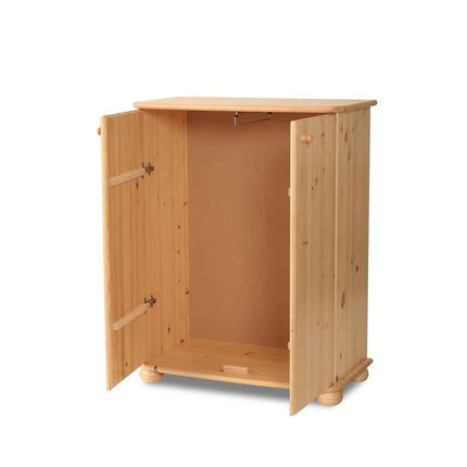 Anika Kommode Sideboard Bio Kiefer | 2-türig mit Kleiderstange | Nachhaltige Möbel