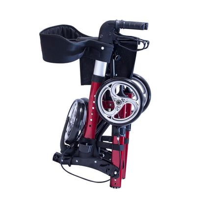 Antar Rollator Leichtgewicht 3-fach faltbar Reise Rollator aus Aluminium