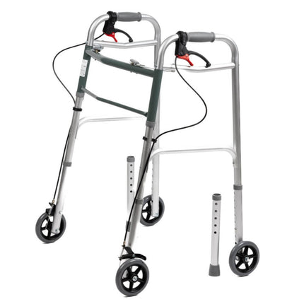 Gehbock mit Handbremse, 84–94 cm, 125 kg, klappbar