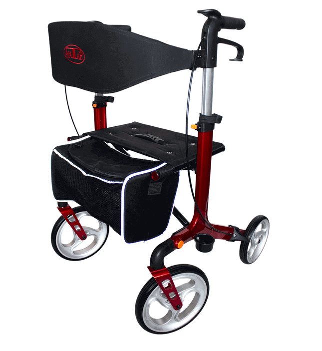 Antar Aluminium Premium Rollator AT51111 – Leicht, Stabil und Klappbar für Maximale Mobilität