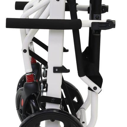 Leichter faltbarer Transportrollstuhl aus Aluminium bis 7,5 kg