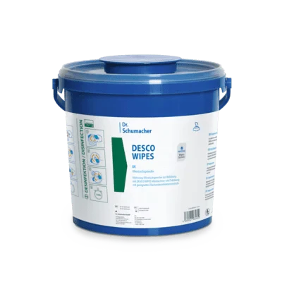 Dr. Schumacher DESCO WIPES EIMER | Packung (6 Stück)