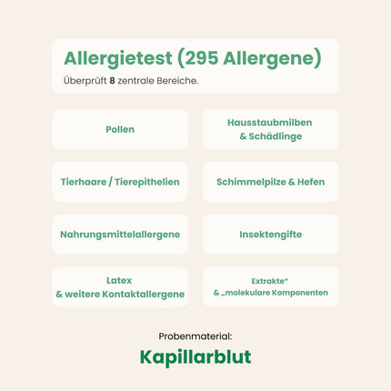 Allergietest (295 Allergene)