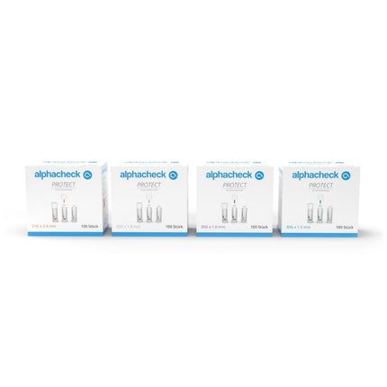 Alphacheck PROTECT Sicherheitslanzetten