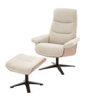 LAKE wheat / schwarz matt pulverbeschichtet / walnuss