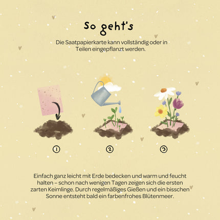 Grußkarte - Hoch sollst du leben!