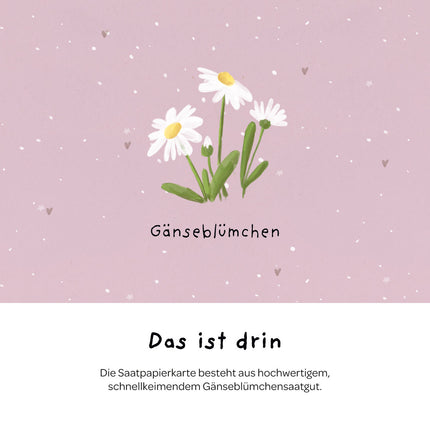 Grußkarte - Danke, dass du beim Wachsen geholfen hast