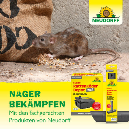 Sugan MäuseKöderStation mit Monitoringköder