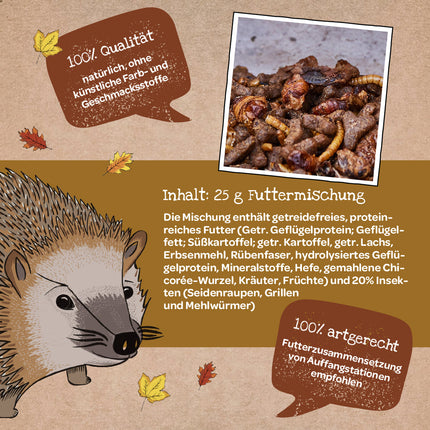 Kleine Mahlzeit – Igelfutter