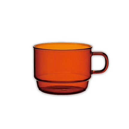 Hario Colors Stack-Becher – 300 ml hitze-fester Glas-Becher