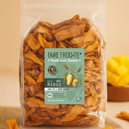 1kg Bio Mangostreifen Amelie 'die Saure'