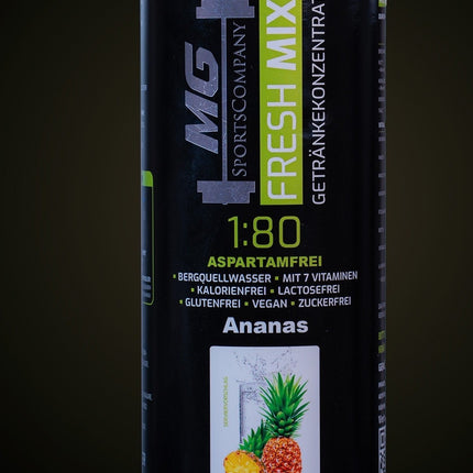 Fitness Getränkekonzentrat - Ananans - mit 7 Vitaminen ergibt 80 Liter