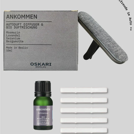 Oskari - Autoduft Set „Ankommen“ – Dein Moment der Gelassenheit unterwegs