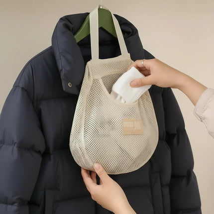 Aufbewahrungstasche - Organizer für Obst, Gemüse, Plastiktüten, Einkaufstaschen, Unterwäsche