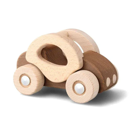 Goki Holzauto Personalisierbares Natürliches Kinderspielzeug ab 2 Jahren