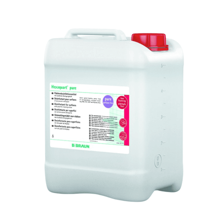 B. Braun Hexaquart® pure Flächendesinfektion - 5 Liter | Kanister (5 l)