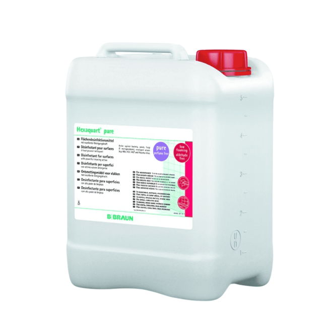 B. Braun Hexaquart® pure Flächendesinfektion - 5 Liter | Kanister (5 l)