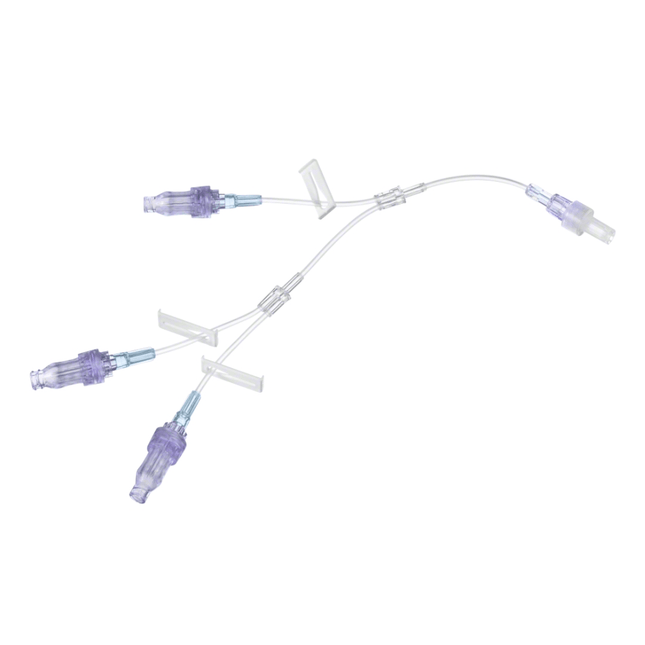 B. Braun Caresite® Kleinlumiges Y-Verlängerungsset mit 3 Caresite® | Packung (1 Stück)