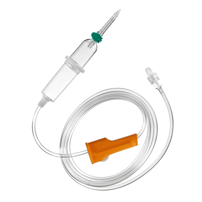 B.Braun Intrafix® Primeline, PrimeStop, Standard-Infusionsgerät, mit Injektionsport, 180 cm | 1 Stück