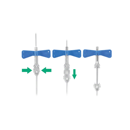 B. Braun Venofix® Safety Venenpunktionsbesteck 0.8 x 19 mm 21G 30G  | Packung (50 Stück)