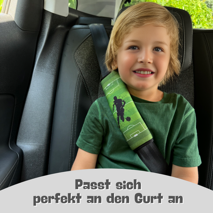 Auto Gurtschutz Fussball