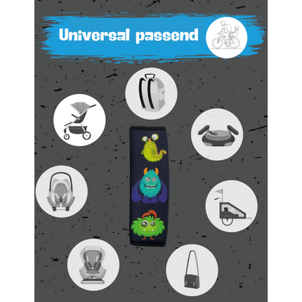 Auto Gurtschutz Monster