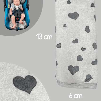 Baby Gurtschutz Herz