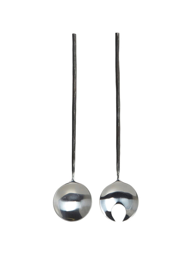 Salatbesteck 2er Set HDStyle Edelstahl/Eisen