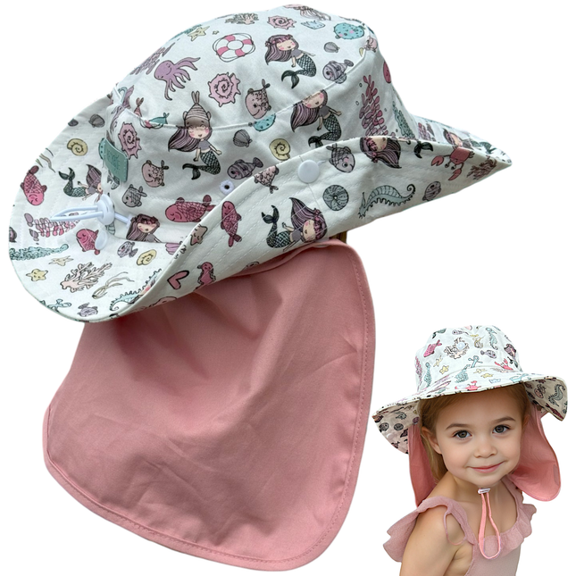 Baby Sonnenhut Meerjungfrau 6 - 24 Monate