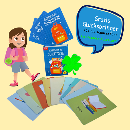 Kartenspiel "Ich packe meine Schultasche und nehme mit"