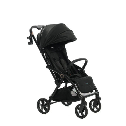 Babywagen Sommer-Buggy Beige – ultraleicht, flach liegend, UV-Sonnenverdeck, Einhand-Faltmechanismus, 5-Punkt-Gurt (0–4 Jahre)