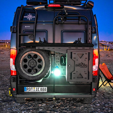 The Utility Lamp Magnetic - With Mosquito Function - Offrotie 3D Printed Base - 180 Lumen Waterproof - Portable for Vanlife