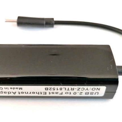 USB-C LAN Adapter USB 2.0 Netzwerk Adapter RJ45 Netzwerk 10/100 Mbps USB C Typ C