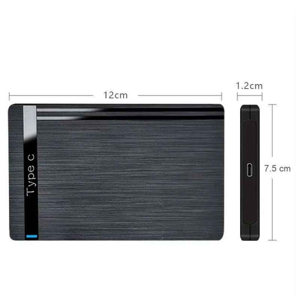 Externes Festplattengehäuse 2.5 Zoll USB 3.1 USB-C SATA HDD SSD Case Gehäuse