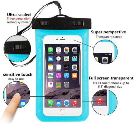 Wasserdichte Handyhülle Handytasche Unterwasser Tasche Case Handy Cover Schutz