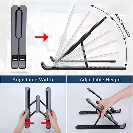 Laptop Ständer Tablet Ständer Notebook Ständer Stand Halter Kunststoff+Aluminium