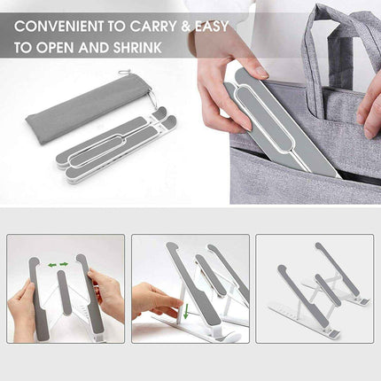 Laptop Ständer Tablet Ständer Notebook Ständer Stand Halter Kunststoff+Aluminium