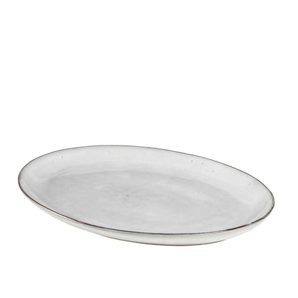Servierplatte oval Nordic Sand 35,5cm