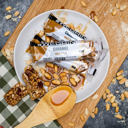 #WEGAIN Caramel Nut Bar 40g - Tray a 12 Riegel