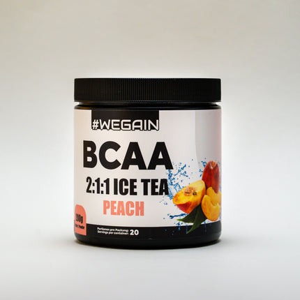 #WEGAIN - BCAA Pulver Ice Tea Peach- 200 g