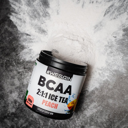 #WEGAIN - BCAA Pulver Ice Tea Peach- 200 g