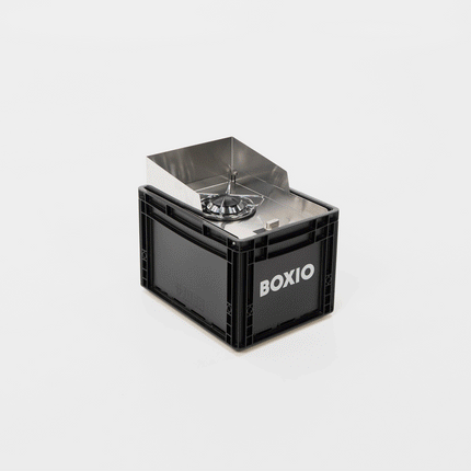 BOXIO COOK PLUS | Mobiler Gaskocher mit Topfset