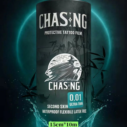 CHASING Second Skin – Tattoo Schutzfolie 15cm×10m Matt Atmungsaktiv